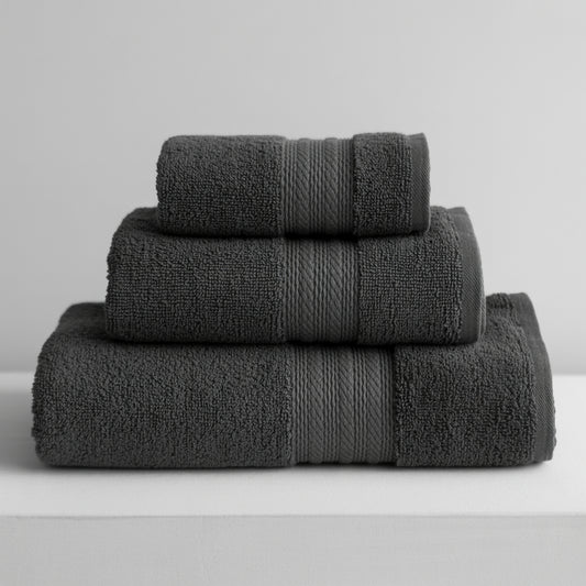 Pure Weave Grey Towels